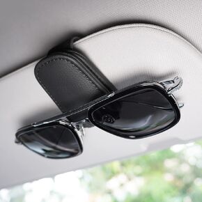 Artilife Magnetic Leather Sunglass Holder for Car