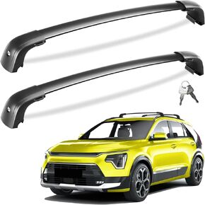 220lbs Lockable Roof Rack Cross Bars Compatible with Volvo XC90 XC-90 2016-2025,Heavy Duty Aluminum Roof Rails Crossbars Cargo Bars Canoe Snowboard Rooftop Black Carrier Luggage