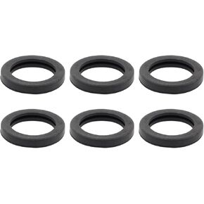 ApplianPar 6Pcs Gas Fuel Can Spout Gaskets Washer Seals Rubber for Universal Plastic 5 Gal 10 20L Fuel Tank Spout
