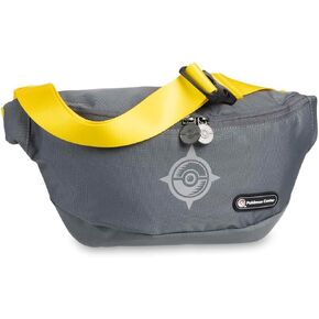 Pokémon Center: Pokémon Everyday Bags: Gray & Yellow Waist Bag