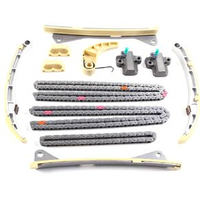 Engine Timing Chain Kit Fit for Hyundai Azera Santa Fe 2012-2019，Genesis G70/G80/G90 2017-2021, Kia Cadenza K900 Sedona Sorento 2013-2021 3.3L 3.8L 24321-3L100 24410-3CGA3
