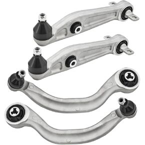 4 Pcs Front Left & Right Lower Control Arms Fit For Tesla Model Y 2019-2024 Control Arms Replacement for 188341-00-C 1044354-00-A 1044359-00-A