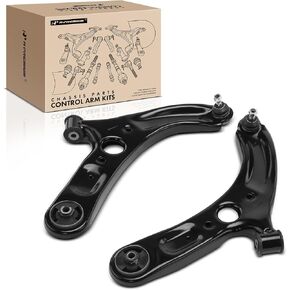 A-Premium 2 x Front Lower Control Arm with Ball Joint & Bushing, Compatible with Kia Forte 2014-2018, Forte Koup 2014-2017, Forte5 2014-2018