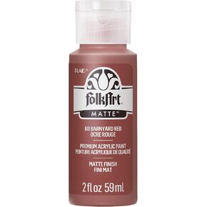 FolkArt, Creamy Coral Acrylic 2 fl oz Premium Matte Finish Paint, Perfect for Easy to Apply DIY Arts and Crafts, 51004
