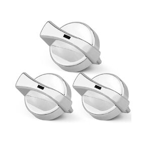702-5401 HVAC Knob Kit, AC Heater Control Knobs Fit for Peterbilt 330 335 379 387, Replace 121-0001-000 3 Packs