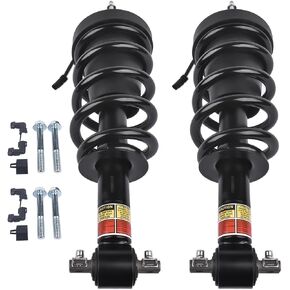 Pair Front Shock Absorber Struts w/Magnetic Ride Control Compatible with 2015-2020 Cadillac Escalade, Chevy Tahoe Suburban Silverado GMC Sierra 1500 Yukon XL# 84176631 84977478