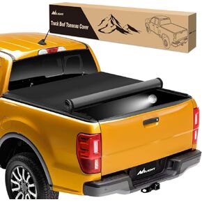 Nilight Soft Tri-fold Truck Bed Tonneau Cover Fits for 2019 2020 2021 2022 2023 2024 2025 Ford Ranger-5ft