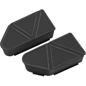 2P Truck Bed Rail Stake Pocket Caps Compatible with 2023 2024 2025 2026 Chevy Colorado/GMC Canyon Accessories Truck Bed Cap Made Silicone Material (Black)