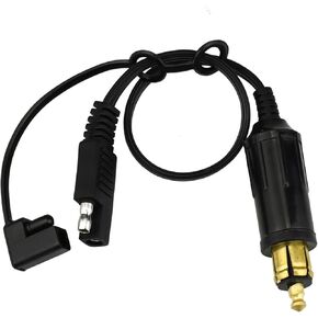 Cllena DIN Hella Plug to SAE Connector Adapter for BMW Motorcycle