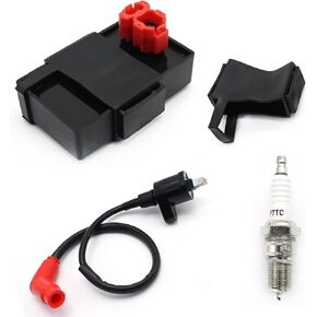 30410-HM5-505 Igniter CDI Box and Ignition Coil Replacement for Honda FourTrax 300 TRX300 2x4 TRX300FW 4x4 1994 1995 1996 1997