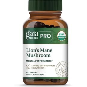 Gaia Herbs Pro Lion's Mane Mushroom - 60 Caps