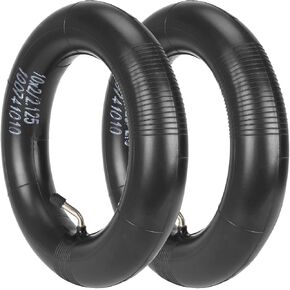 aibiku 10 Inches Inner Tube 10x2.125 for Electric Scooter, 45° Angled Valve, Double Thickness, Durable, Wear-resstant, Shock-absorption, Good Sealing, 10x2 Replacment Inner Tube, for 10'' Scooter Tire