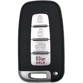 Replacement Key Fob Case Shell Fit for Hyundai Sonata 2011-2015/ Elantra 2011-2013/ Genesis 2009-2014/ Veloster 2011-2017 SY5HMFNA04 (1)
