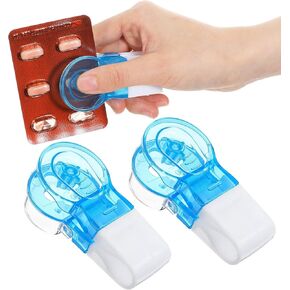 3PCS Pill Popper for Blister Packs, New Portable Pill Taker Household Gadgets, Blister Pack Opener Remover Pills Extractor Tool Popper Assistance Tool for The Elderly, Disabled and Nurses