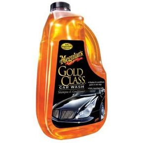 Meguiar's Gold Class Car Wash - Get Professional Results in a Foam Cannon or as a Bucket Wash - Get a Clean and Glossy Finish That's Safe for All Paint Types - 64 Oz