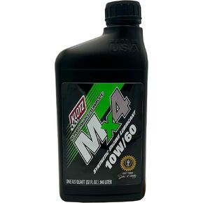 Klotz MX-4 TechniPlate, Hi-Performance Synthetic Motor Oil Lubricant for 4-Stroke Off-Road Racing Motorcycle & ATV Engines | 10W-40 – KL-860 – 1 Quart