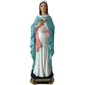 Cannan Virgen De La Dulce Espera 8.5" Patrona De Las Mujeres que Esperan O Quieren Un Hijo Virgen Encinta Religious Figure