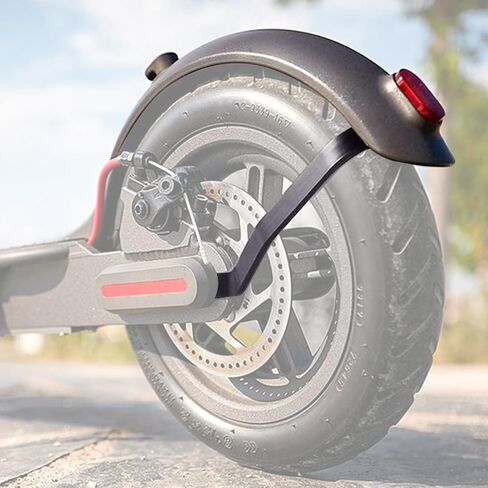 Flylin Scooter الخلفي الحاجز ، قوس Mudguard مع مسامير/خطاف/خلفي ، متوافق مع سكوتر كهربائي M365 (أسود) in Saudi Arabia