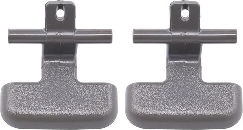 ApplianPar Upper and Lower Gray Center Console Armrest Latch Clips for Sonata 2007 2008 2009 2010 in Saudi Arabia