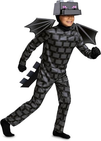 Disguise Boys Ender Dragon Costume, Official Deluxe Minecraft Costume for Kids With Headpiece and Armor in Saudi Arabia