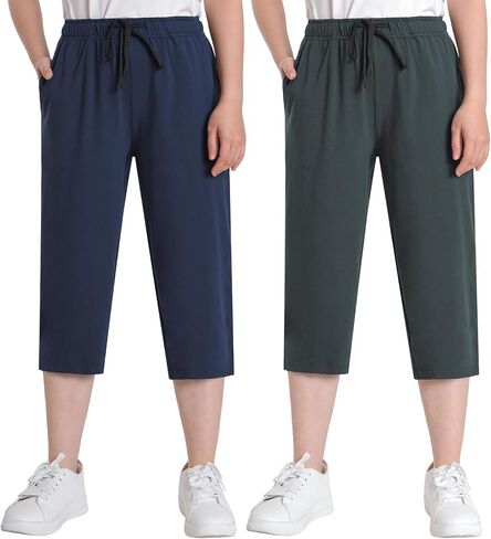 Women's Capris Petite Short Length 2 Pack in Kuwait