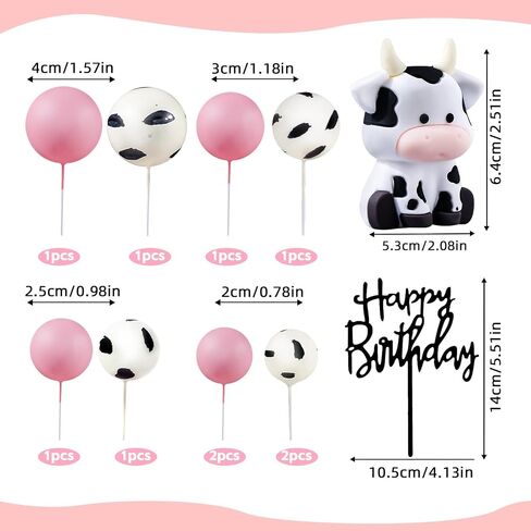 Bear Cake Topper,Cute Bear Figure with Gold Brown Balls Stars Cake Decoration for Baby Shower Boy Bear Theme Birthday Party Supplies(51Pcs) in Saudi Arabia