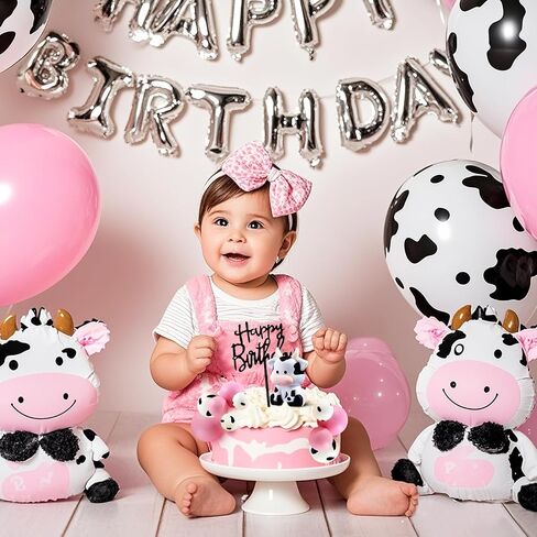 Bear Cake Topper,Cute Bear Figure with Gold Brown Balls Stars Cake Decoration for Baby Shower Boy Bear Theme Birthday Party Supplies(51Pcs) in Saudi Arabia