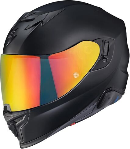 VCOROS T520 Helmet Shield Visor for ST1400/R1 - T520 Full Face Shield Helmet Visor Accessories for T520 ST1400 R1 (Chrome Red) in Saudi Arabia