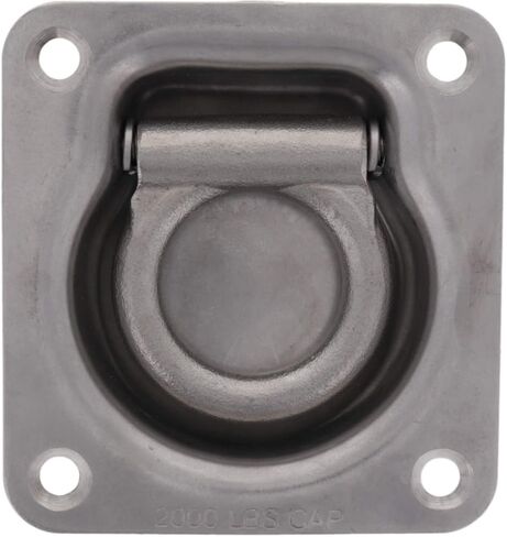 TCH Hardware 4 Pack Stainless Steel Recessed Tie Downs | Flush Pan Mount | Strong 6,000 lbs Load Rating | Heavy Duty in Saudi Arabia