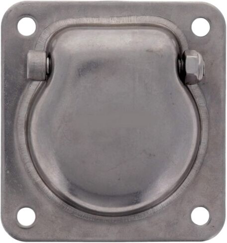 TCH Hardware 4 Pack Stainless Steel Recessed Tie Downs | Flush Pan Mount | Strong 6,000 lbs Load Rating | Heavy Duty in Saudi Arabia