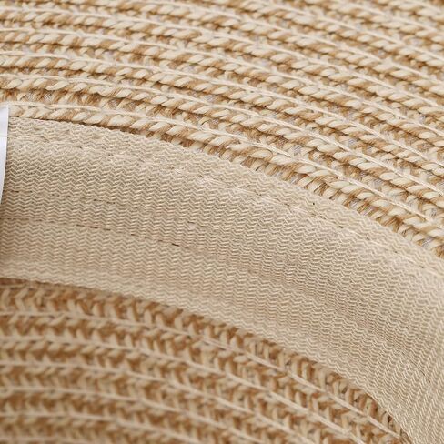 Straw Cowgirl Hat for Women Cowboy Hats for Men Wide Brim Sun Hat Shapeable Western Hat Beach Hat in Kuwait