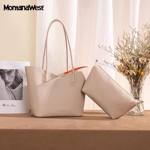 Montana West Tote Bag for Women Hobo Shoulder Purses and Handbags in Saudi Arabia