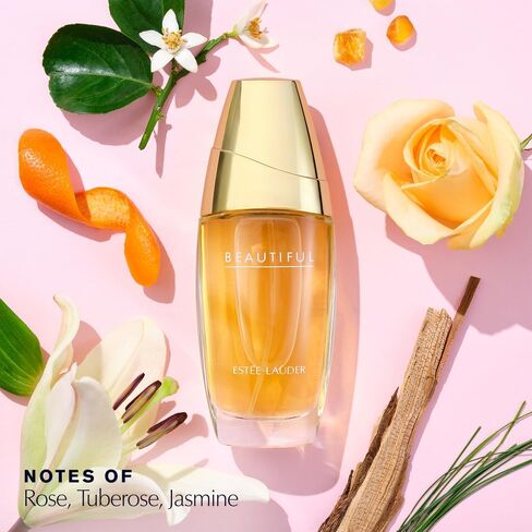 Estée Lauder Beautiful Eau de Parfum Spray with Notes of Rose, Lily, Tuberose & Orange Flower | Women's Perfume in Saudi Arabia