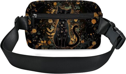 Animal Fanny Pack for Women Men Belt Bag Waterproof Waist Bags With Adjustable Straps Phone Purse Wallet Presents for Travel Sports Workout in Kuwait