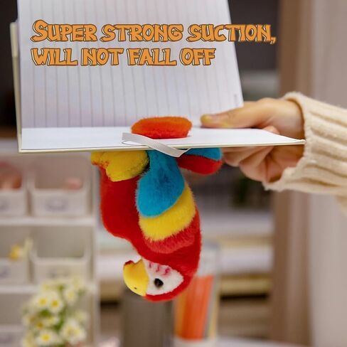 Pirate Parrot Plush Shoulder Stuffed Pirate Party Costume Accessories Animal Toys Cute Plushies for Kids in Saudi Arabia