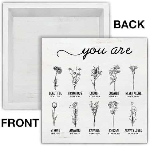 God Says I Am Princess Sign Positive Affirmation Wooden Sign Christian Inspirational Gifts for Kids Teen Girl Room Bedroom Dorm Home Shelf Bible Verse Decor 5 X 5 Inches in Saudi Arabia