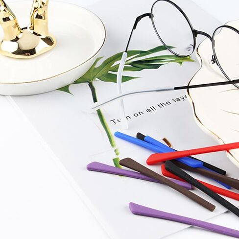 10 Pairs Glass Accessories Eyeglasses Leg Cover Eyewear Leg Cover Silcone Sleeve Spectacles Leg Sleeve in Saudi Arabia