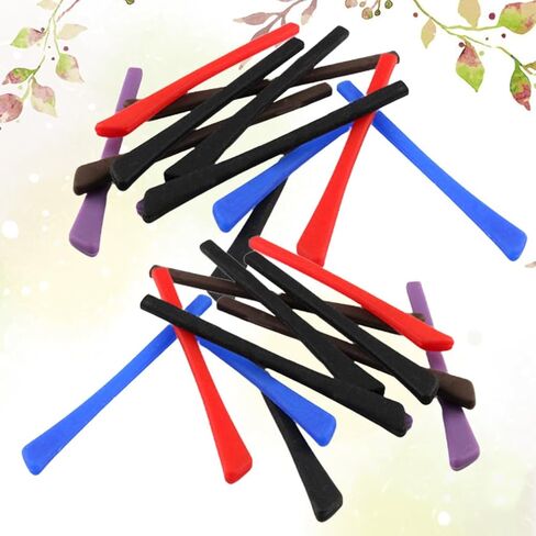 10 Pairs Glass Accessories Eyeglasses Leg Cover Eyewear Leg Cover Silcone Sleeve Spectacles Leg Sleeve in Saudi Arabia