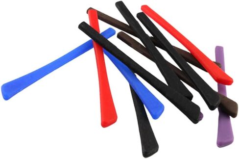 10 Pairs Glass Accessories Eyeglasses Leg Cover Eyewear Leg Cover Silcone Sleeve Spectacles Leg Sleeve in Saudi Arabia