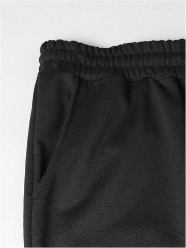 Verdusa Men's Straight Leg Elastic Drawstring Waist Loose Pants Graphic Sweatpants in Saudi Arabia