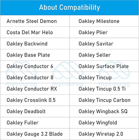 6 Pairs Replacement Silicone Rubber Nose Pieces Compatible with Oakley Wiretap 2.0/Surface Plate/Wingfold/Wingback SQ/Tincup/Tincup 0.5 Ti/Conductor 6(8) Sunglass,Clear in Kuwait
