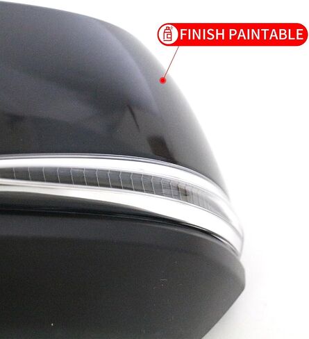 Marretoo Letf Driver View Side View Pription Presentive for Toyota Tacoma 2016-2023 Accessories 8 Pins Dinated Trans Compans Light Power Glass مع مراقبة البقعة العمياء (BSM) TO1320350 ، 8794004240 LH in Kuwait