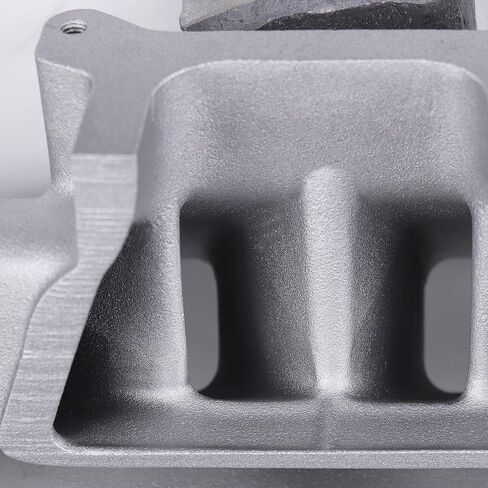 52033 2814 Intake Manifold Aluminum Single Plane High-Rise Compatible with Chevy Small Block GEN1 Vortec SBC 305 350 1996-2002 3,500-8,500 RPM Silver in Kuwait