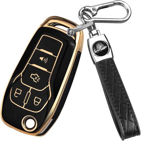 QBUC for Ford Key Fob Cover Soft TPU for Ford Fusion Key Fob cover for 2021-2022 for Ford Bronco Flip Remote Key Fob in Saudi Arabia