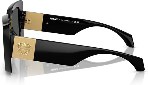 Versace Woman Sunglasses Dark Ruby Frame, Dark Grey Lenses, 54MM in Kuwait