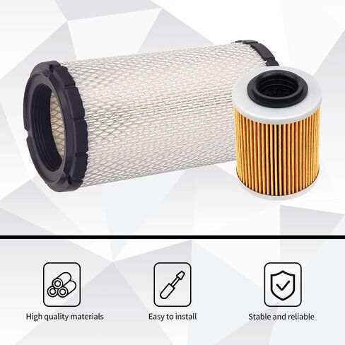 715900394 Air Filter & 420256188 Oil Filter Compatible for Motorcycle Ror Can-Am Defender HD5 HD8 HD10 Max Pro HD10 2016-2021 Maverick Sport 1000 Trail 800 1000 R in Saudi Arabia