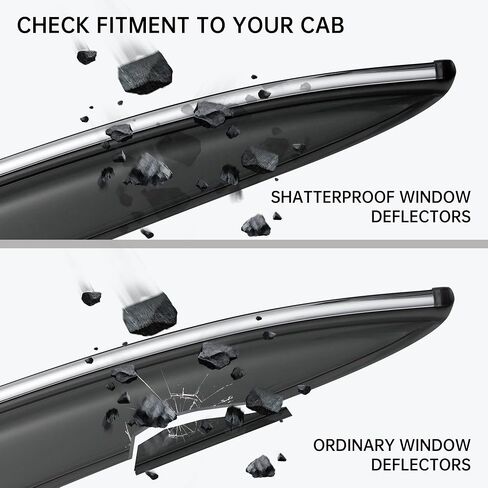 4pcs Window Visor Rain Guard Deflector for Acura TLX 2015-2020 Chrome Trim Black in Kuwait