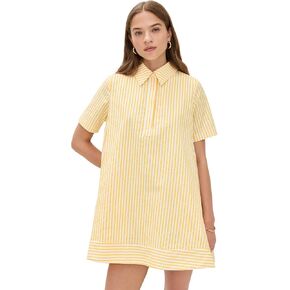 English Factory Women's Striped Mini Dress