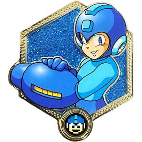 Mega Man Classic x Zen Monkey Studios: Golden Series 2 - Mega Man Collectible Enamel Pin