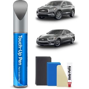 KAD GUN METALLIC TOUCH UP طلاء الطلاء متوافق مع Infiniti بالضبط مطابقة سيارة الخدش إصلاح طلاء الطلاء
